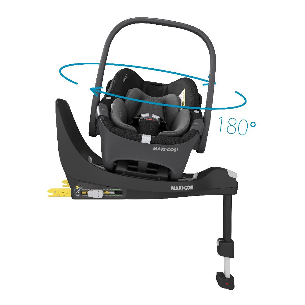 babymarkt Set Babyschale Pebble 360 Essential Black plus Basisstation FamilyFix 360 Neueste Mode
