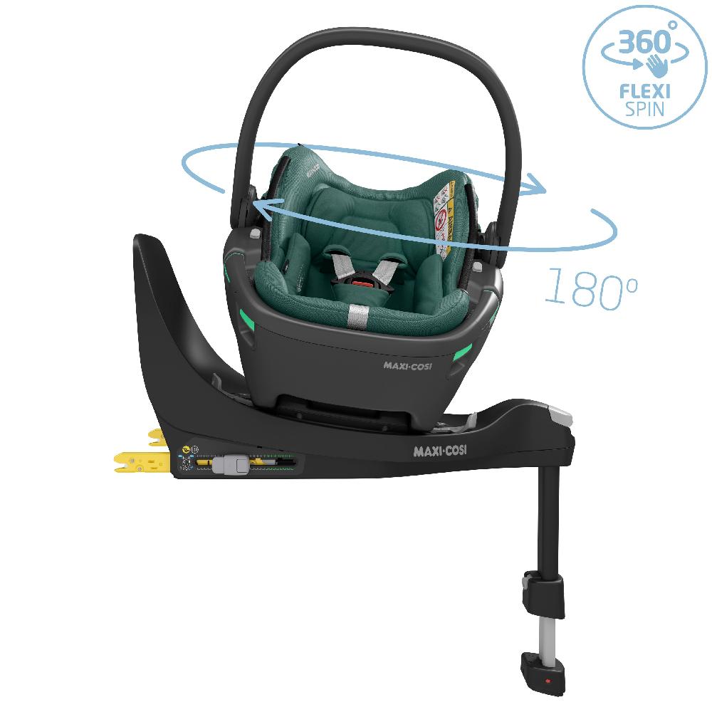 babymarkt Set Babyschale Coral 360 Essential Green plus Basisstation FamilyFix 360 Sonderangebote