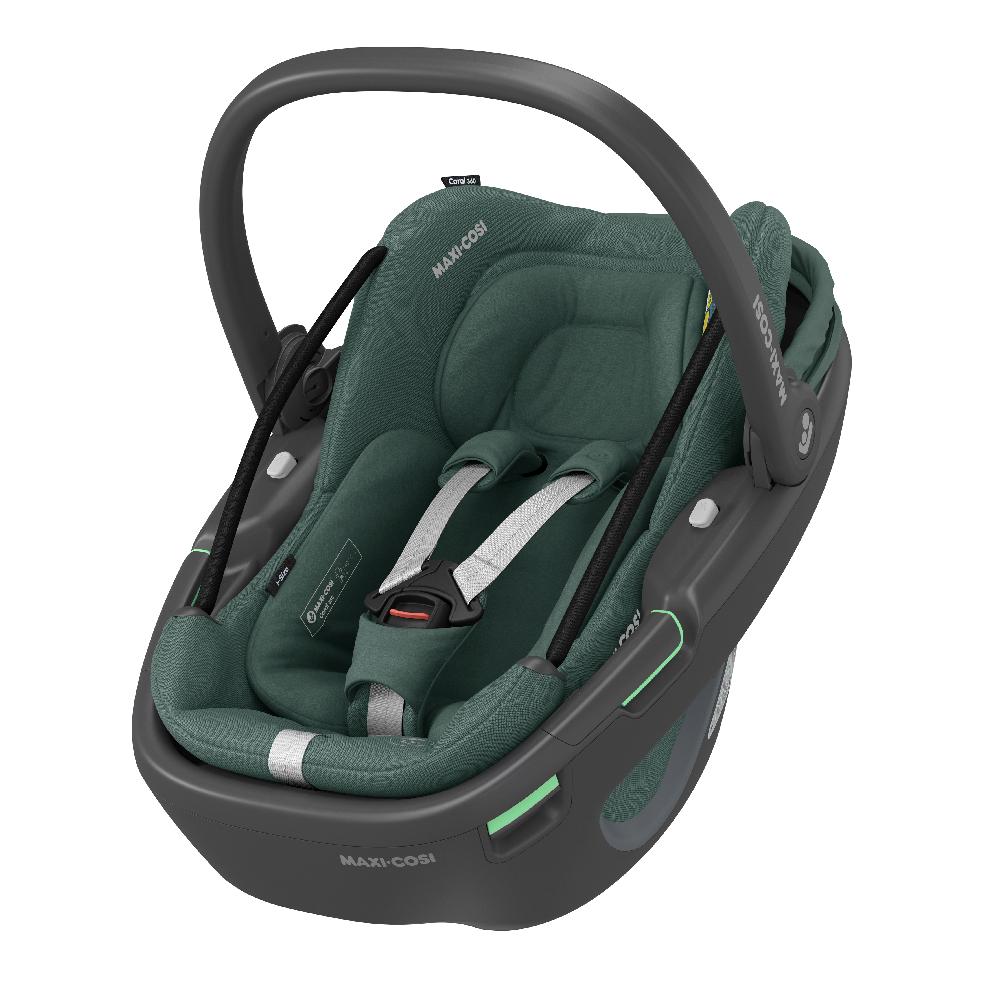 babymarkt Set Babyschale Coral 360 Essential Green plus Basisstation FamilyFix 360 Sonderangebote