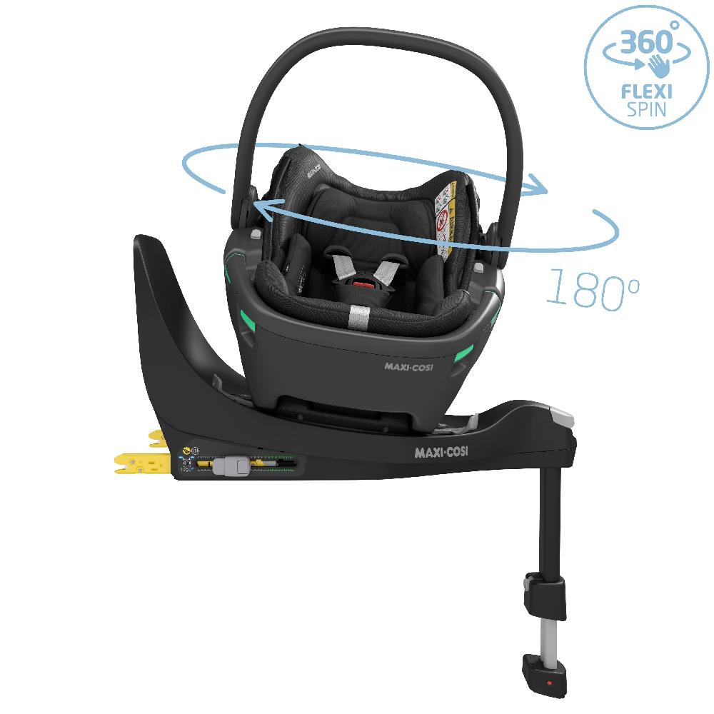 babymarkt Set Babyschale Coral 360 Essential Black plus Basisstation FamilyFix 360 Riesige Ersparnisse