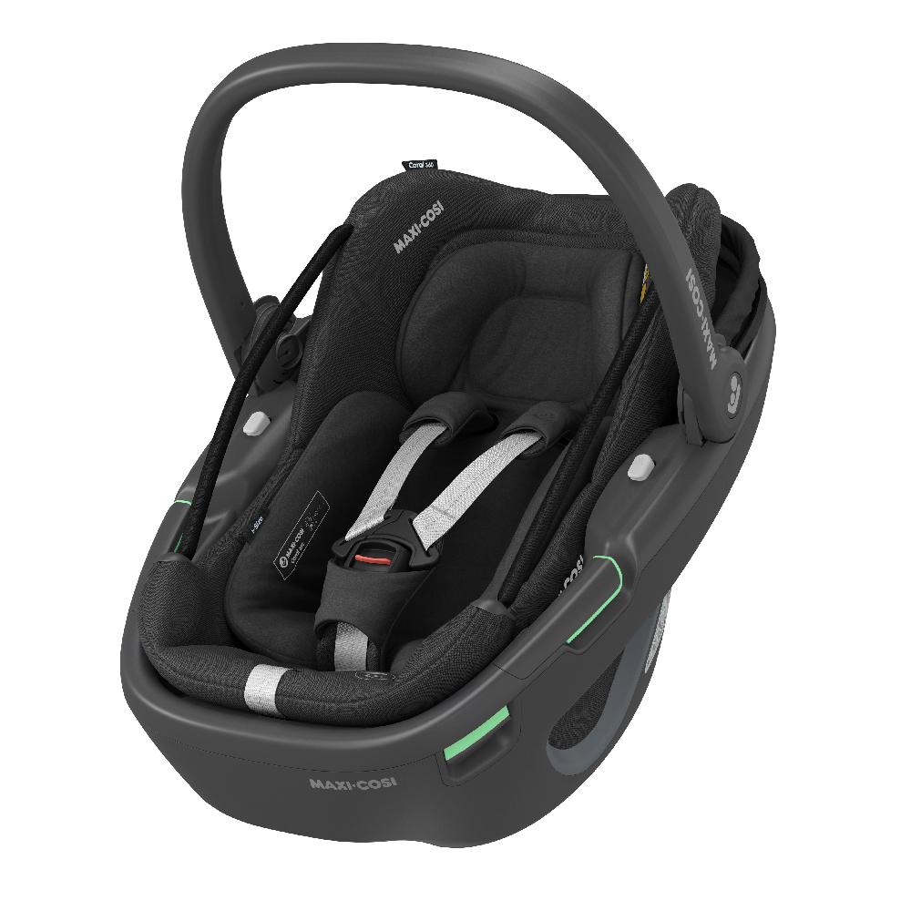 babymarkt Set Babyschale Coral 360 Essential Black plus Basisstation FamilyFix 360 Riesige Ersparnisse