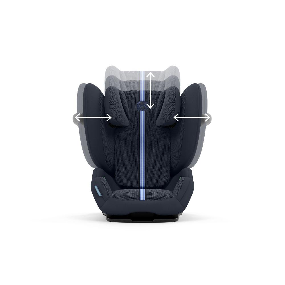 babymarkt Kindersitz Solution G i-fix Ocean Blue Plus Kostenlose Rückgabe