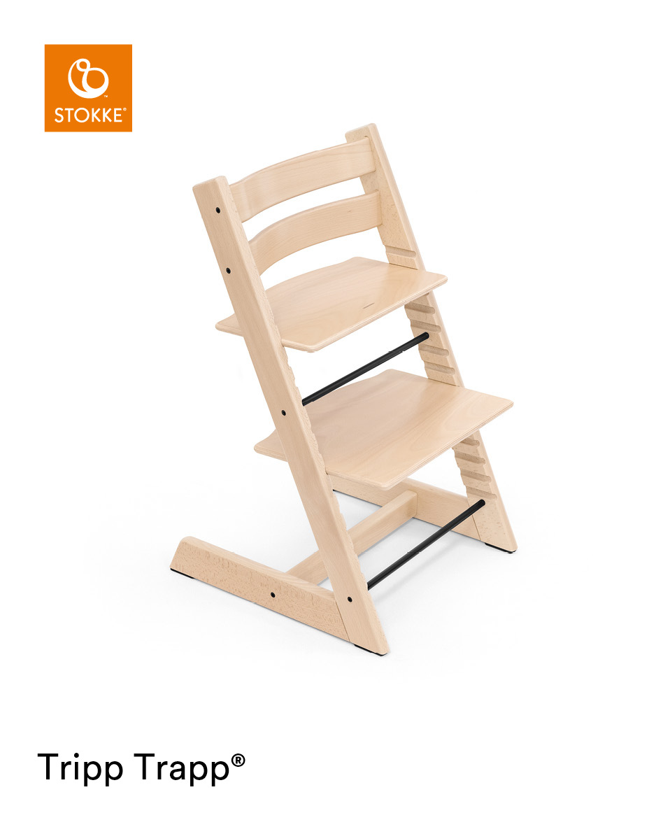 babymarkt Tripp Trapp Hochstuhl Buche natur + Gratis Baby Set V2 natur Fabrikladen