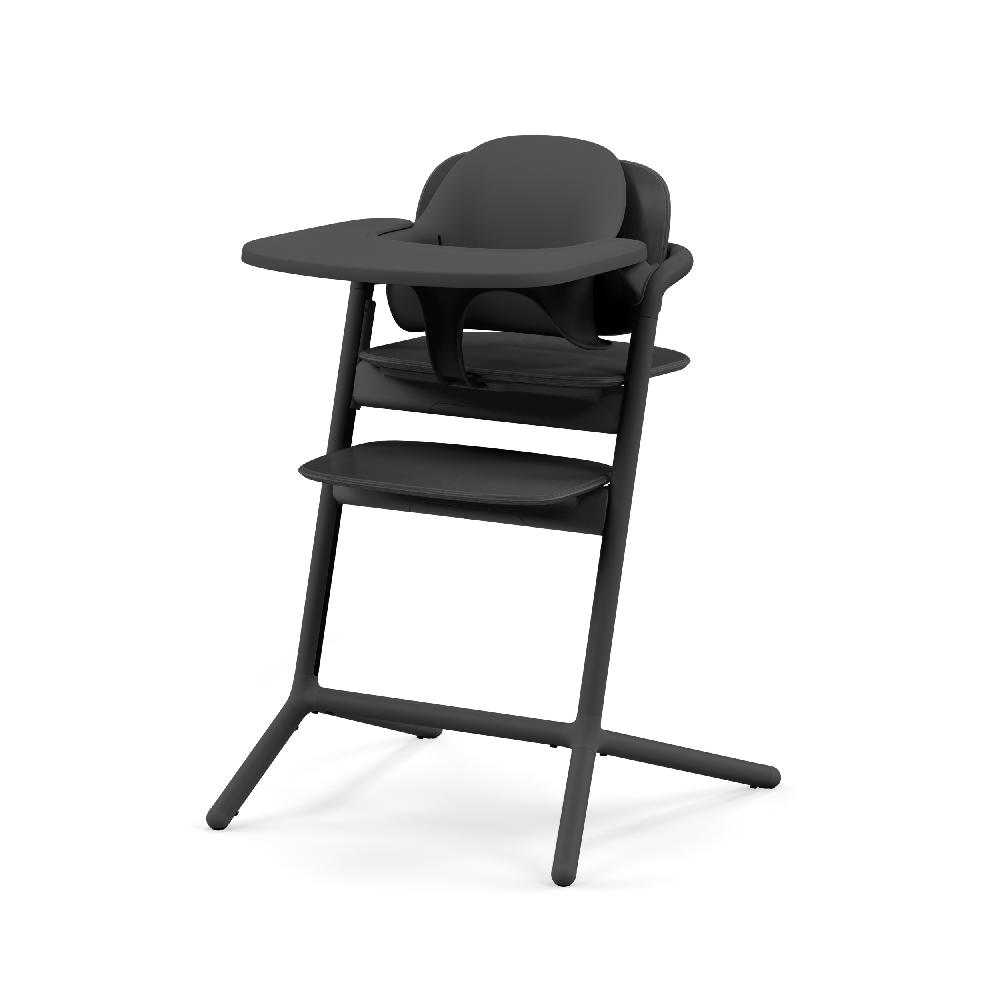 babymarkt Hochstuhl Lemo 4 in 1 Set Stunning Black Im Verkauf