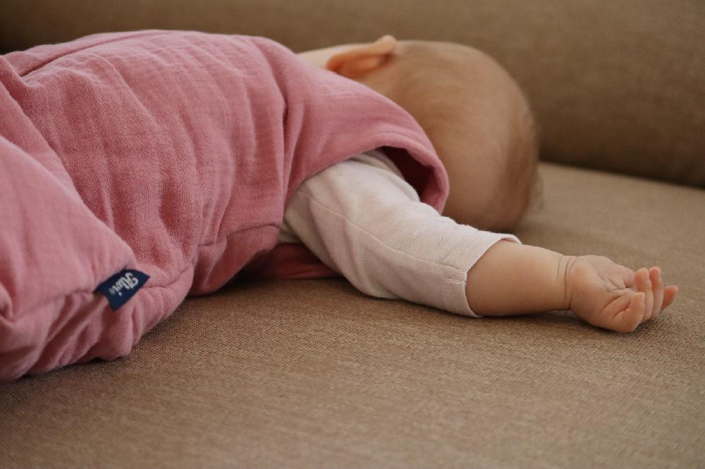 babymarkt 4-Seasons Mull-Schlafsack Fox Glove rosa zollfrei