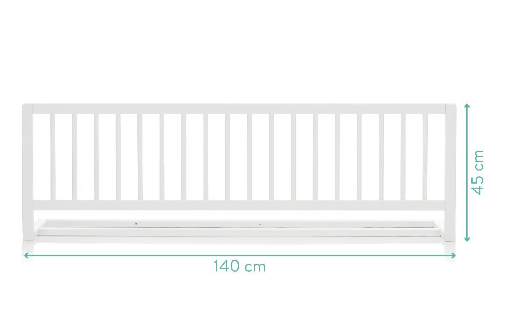 babymarkt Bettgitter Lilly 140 x 45 cm weiß Verkauf