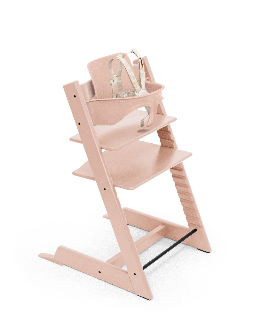 babymarkt Tripp Trapp Hochstuhl Buche Serene Pink + Gratis Baby Set V2 Serene Pink Hotsell