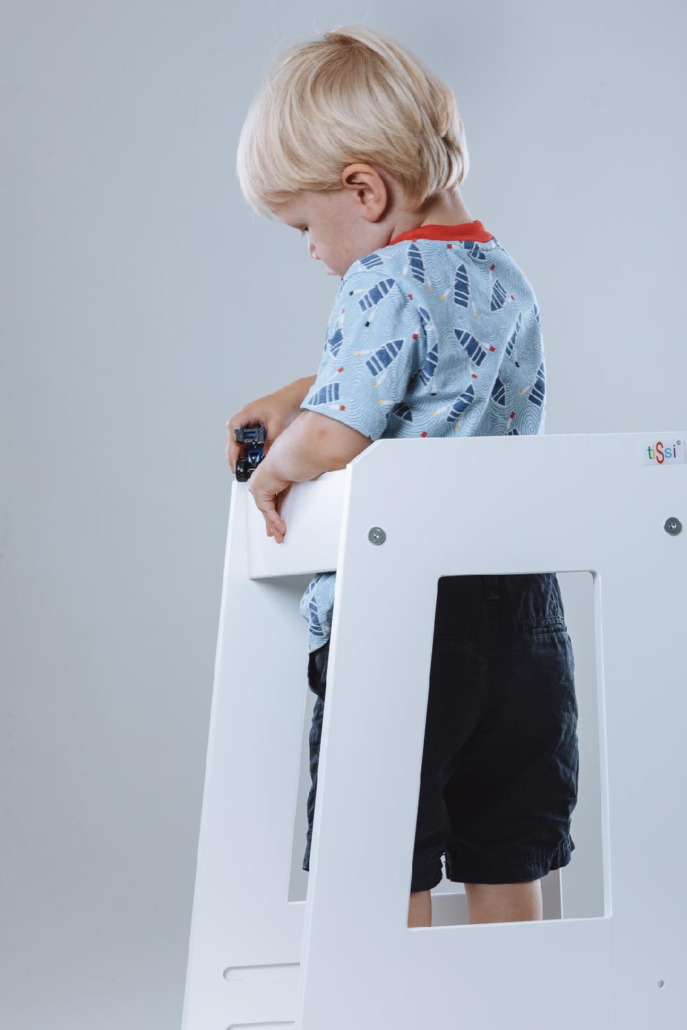 babymarkt Lernturm Felix weiß Schlussverkauf