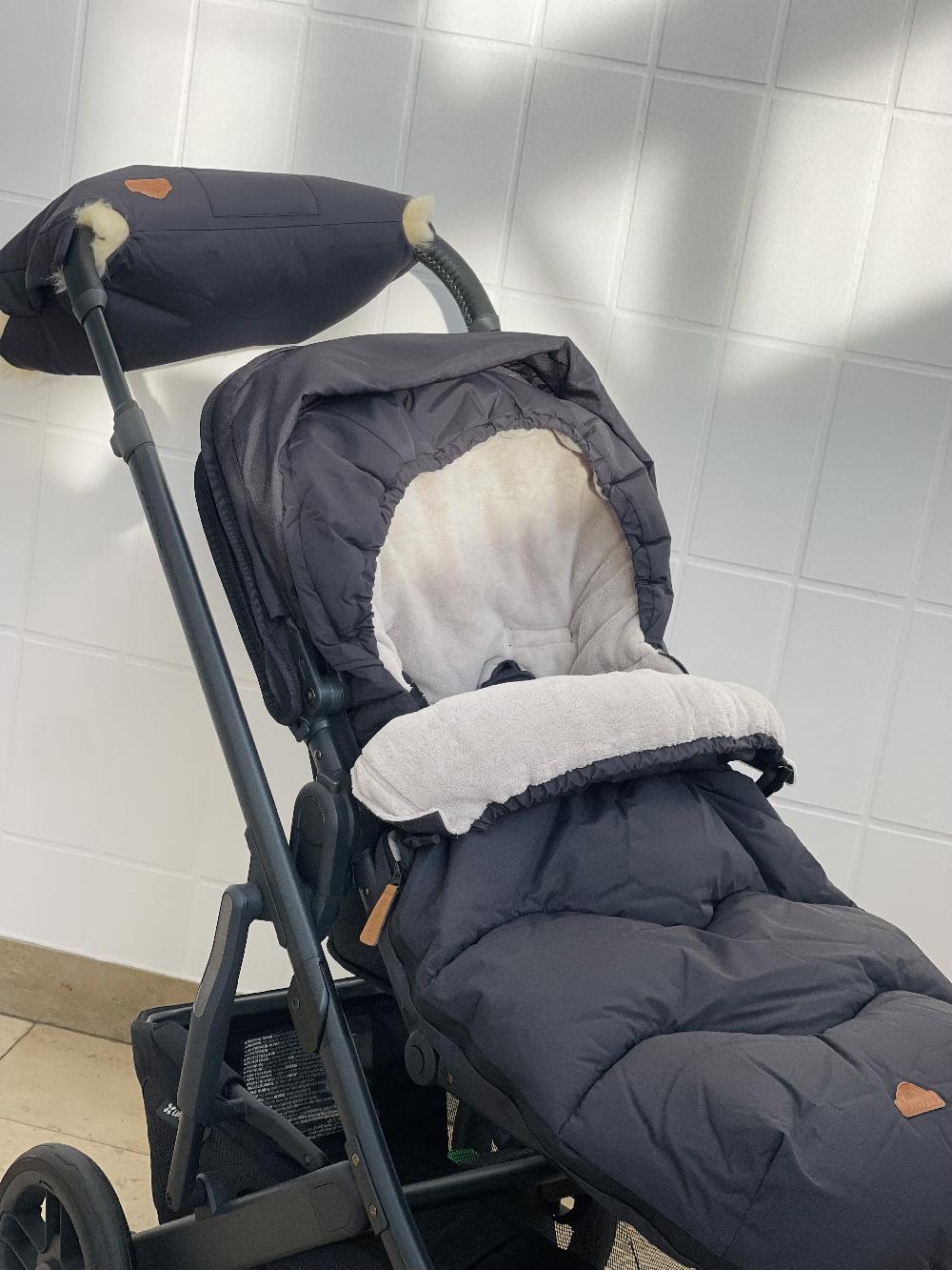 babymarkt Winterfußsack vanntasly Thermo schwarz Großer Ausverkauf