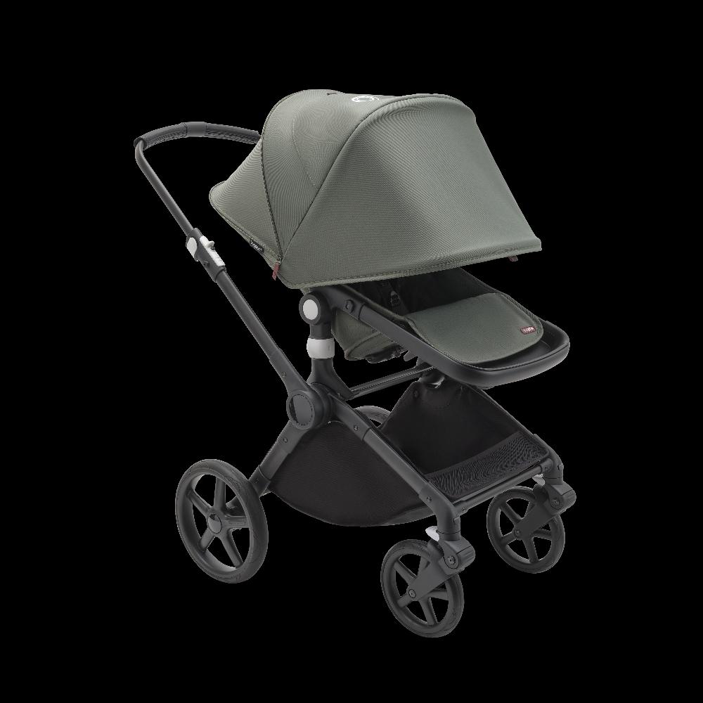 babymarkt Kinderwagen Fox Cub mit Liegeaufsatz und Sitz Black/Forest Green Osterangebot
