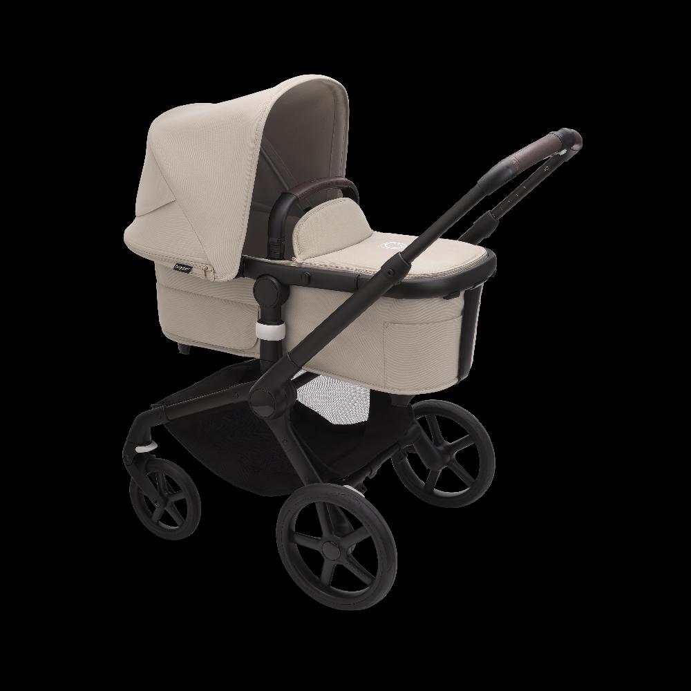 babymarkt Kinderwagen Fox 5 mit Liegewanne und Sitz Black/Desert Taupe Lagerräumung