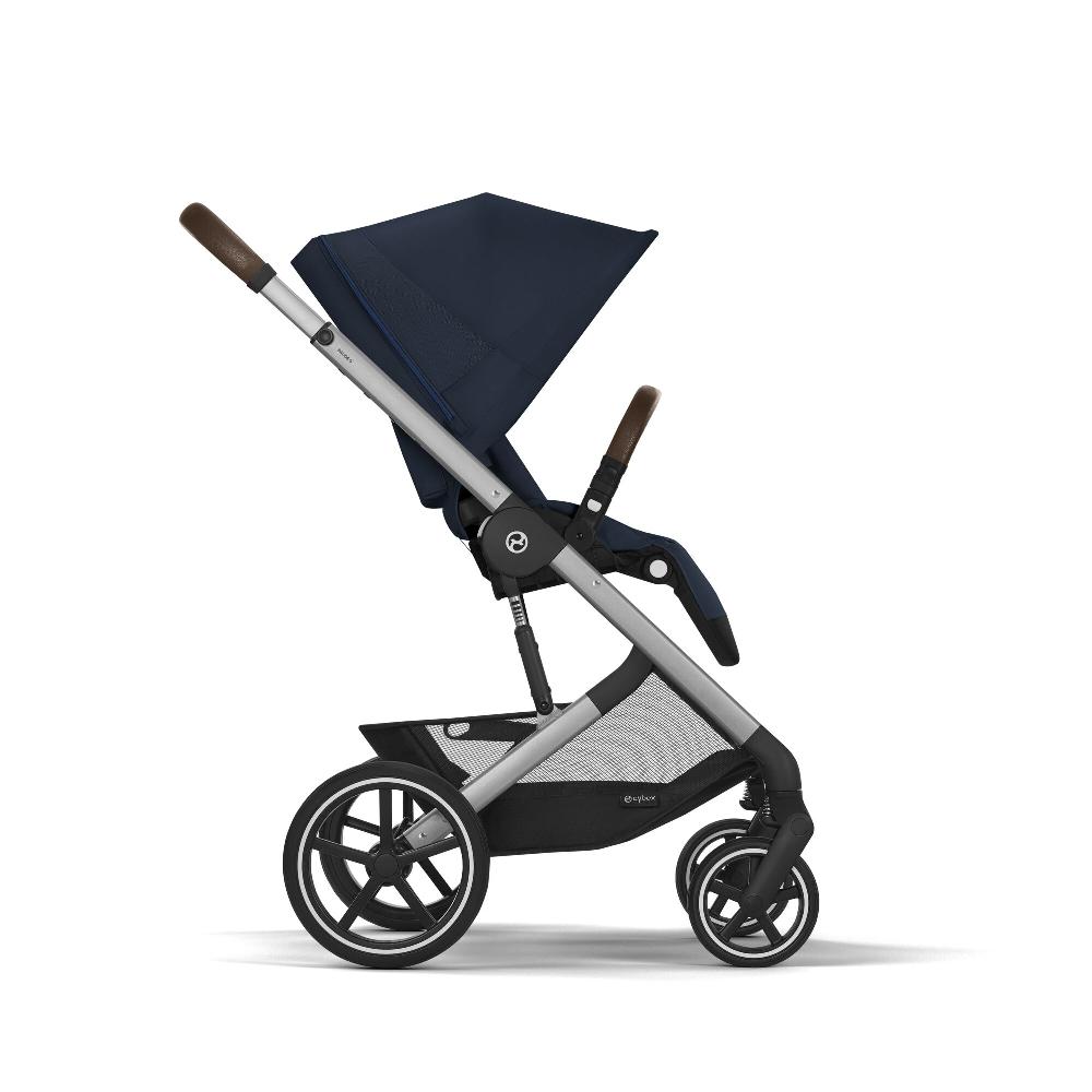 babymarkt Kinderwagen Balios S Lux Silver Ocean Blue Kauf eins, bekomm eins gratis