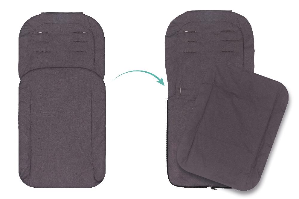 babymarkt Sommerfußsack Eco 83x43 cm grau Tägliche Deals