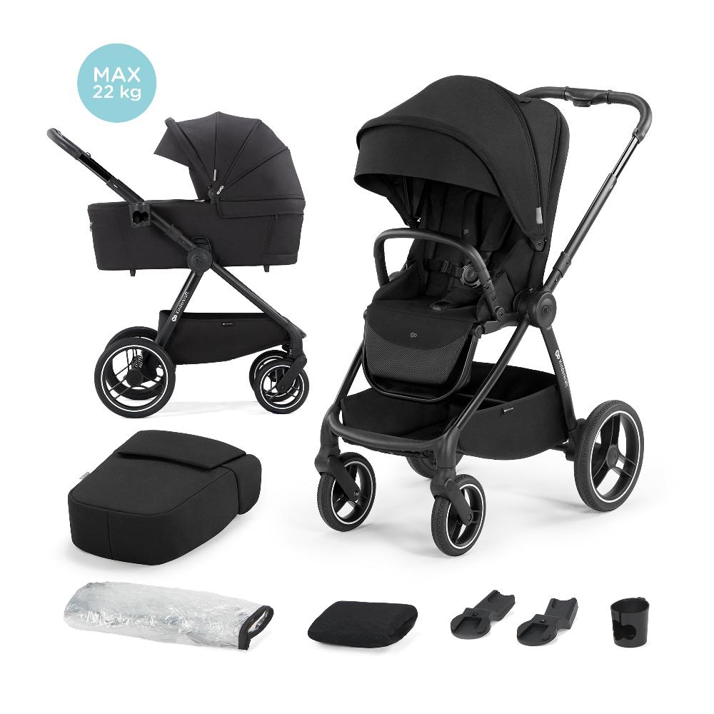 babymarkt Kombikinderwagen NEA 2 in 1 midnight inkl. MAXI COSI Babyschale Pebble S Tonal und Basisstation FamilyFix S Riesige Ersparnisse