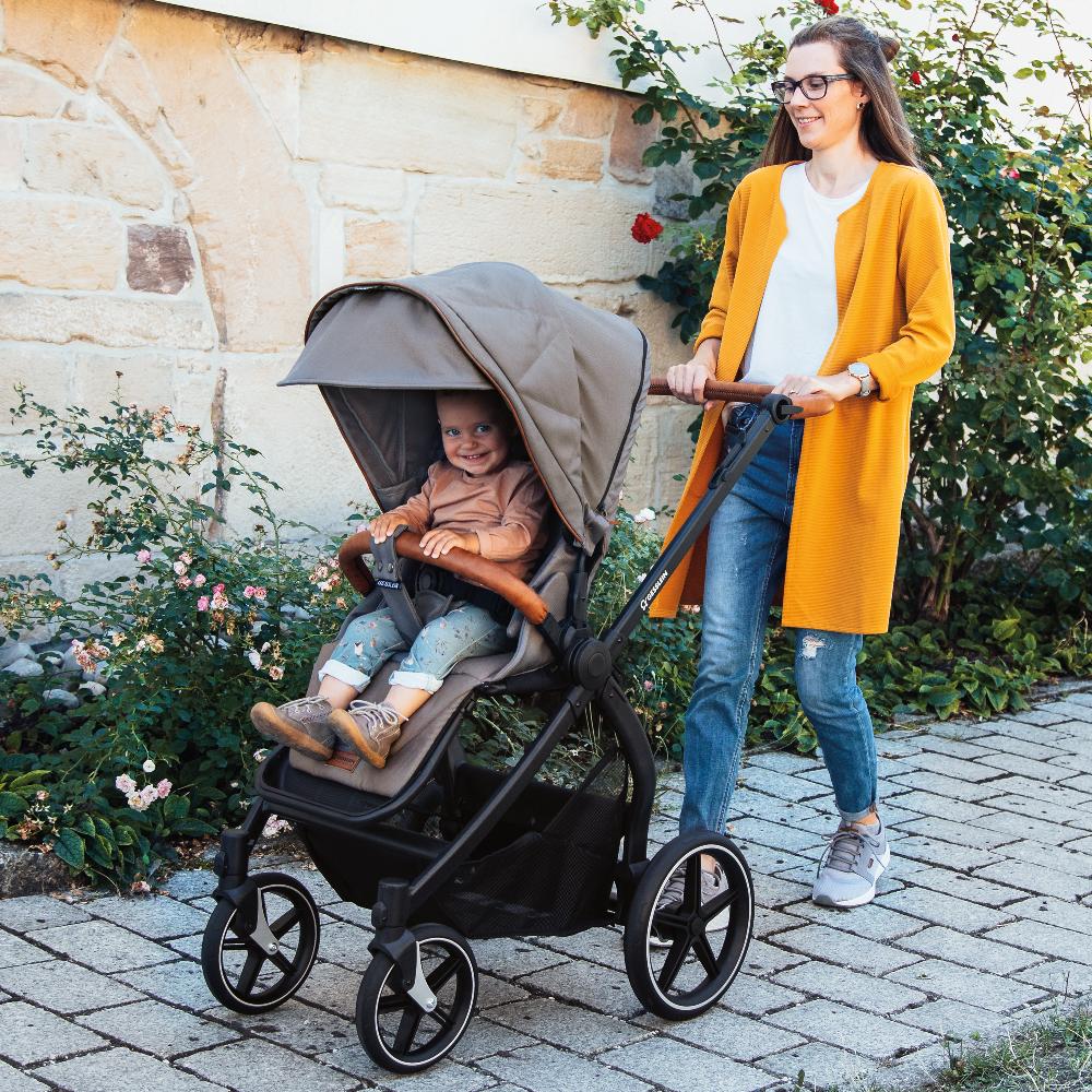 babymarkt Kombikinderwagen FX4 Soft+ Style Babywannen Set taupe VIP-Rabatte