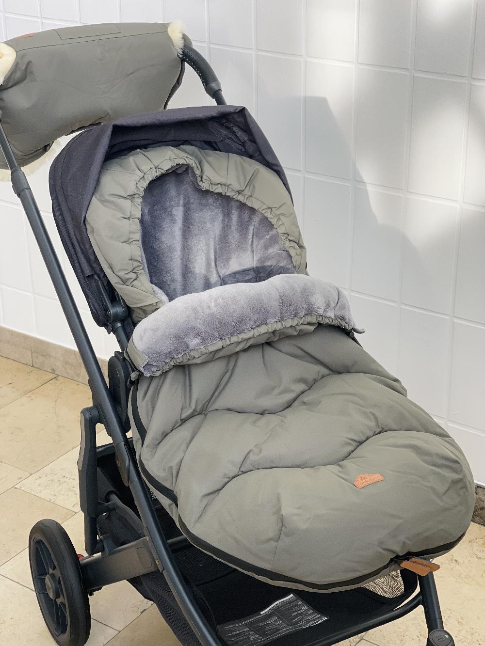 babymarkt Winterfußsack vanntasly Thermo oliv Kostenlose Rückgabe