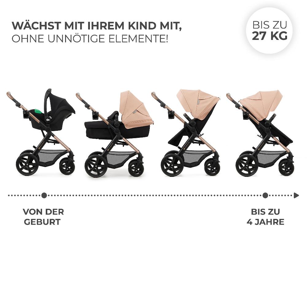 babymarkt Kombikinderwagen 3 in 1 MOOV 2 beige Begrenzt auf 3 Tage