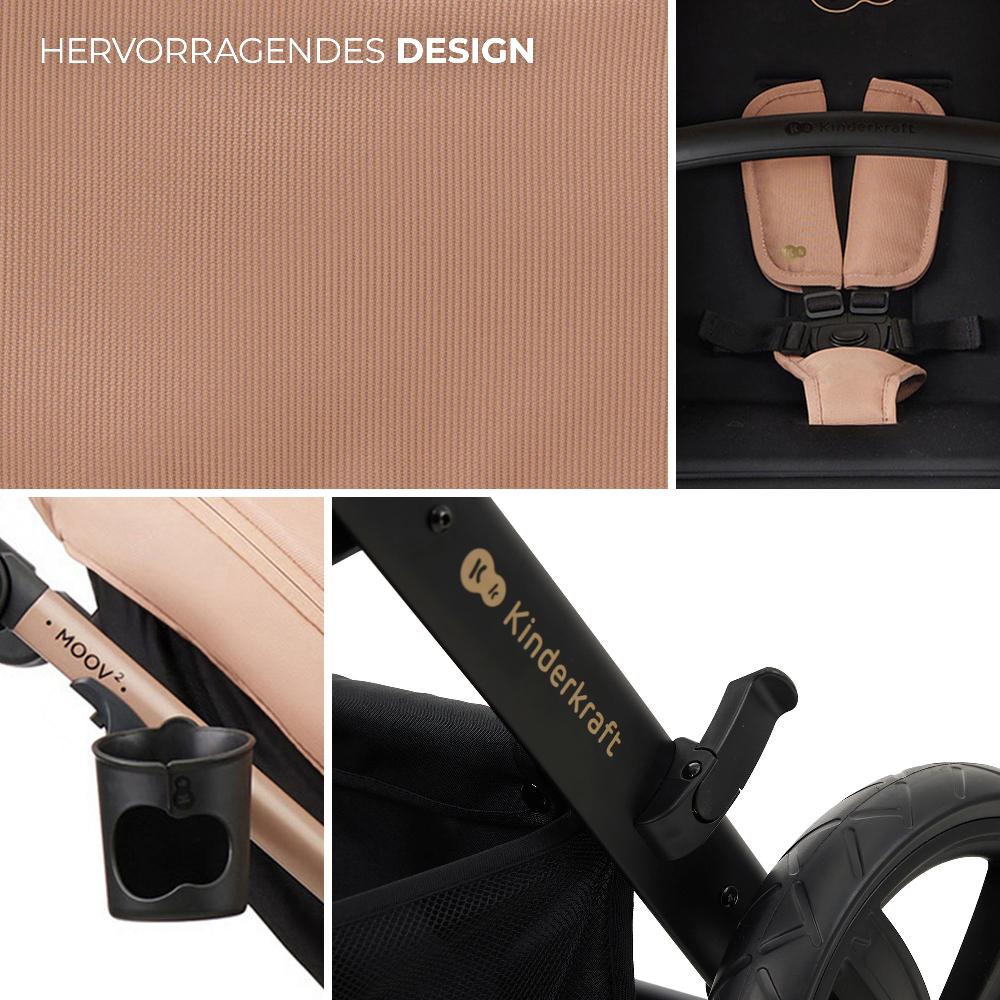 babymarkt Kombikinderwagen 3 in 1 MOOV 2 beige Begrenzt auf 3 Tage