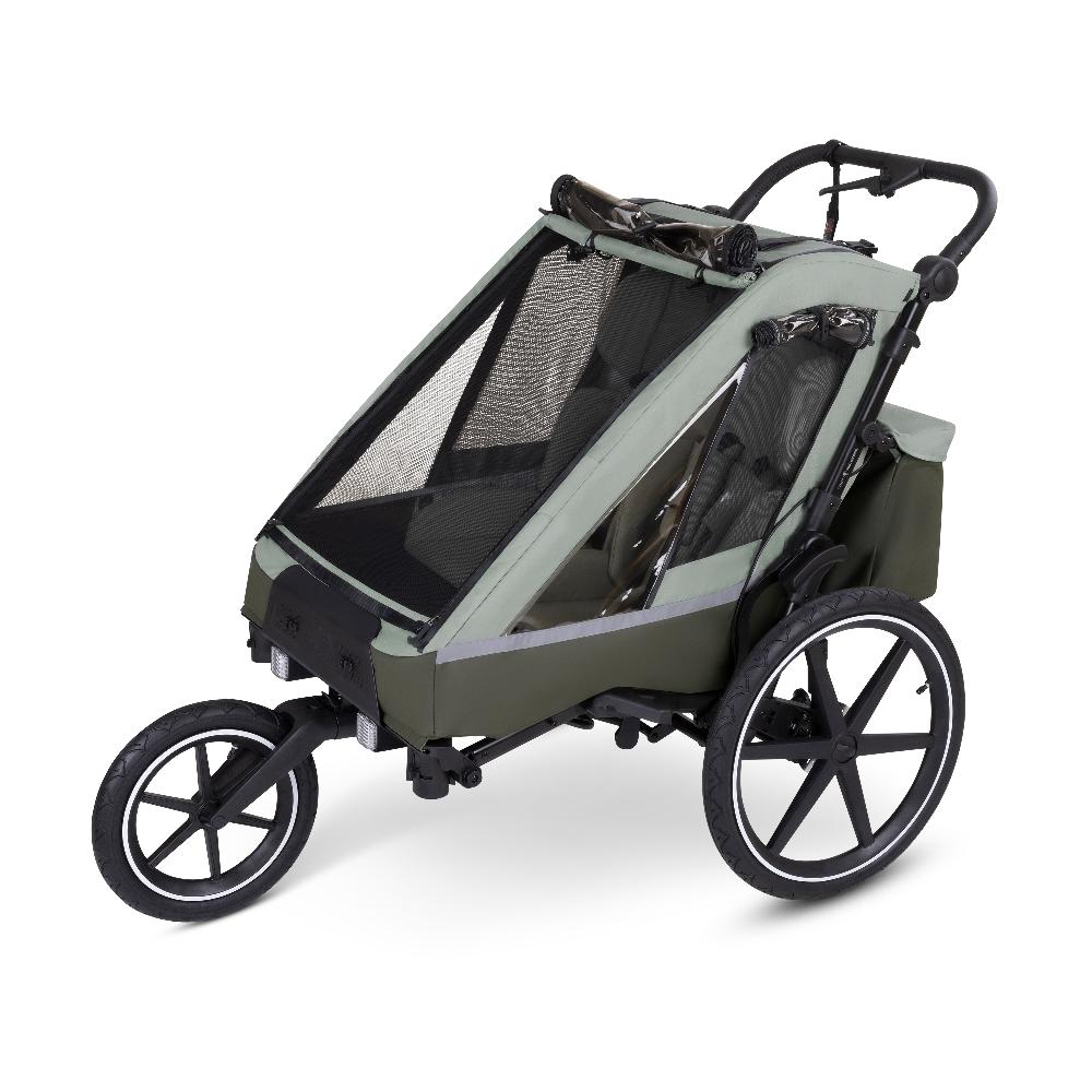 babymarkt Fahrradanhänger Tour olive Black Friday Preise