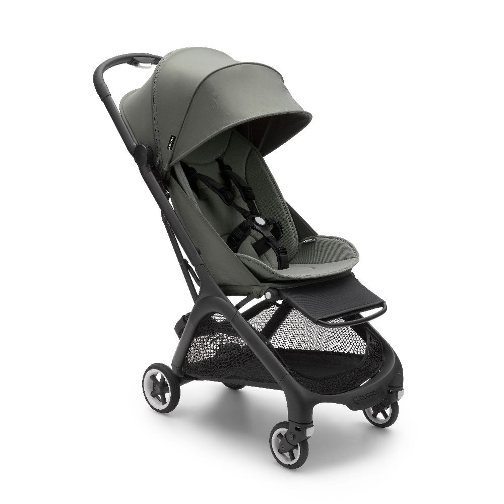 babymarkt Buggy Butterfly complete Black/Forest Green inklusive gratis Transporttasche Outlet