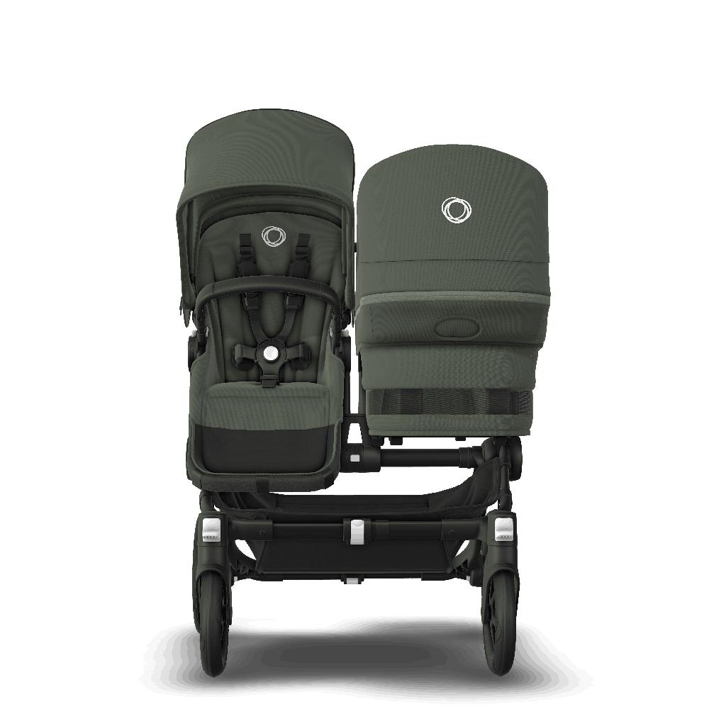 babymarkt Geschwisterwagen Donkey 5 Duo Complete Black/Forest Green Hotsell