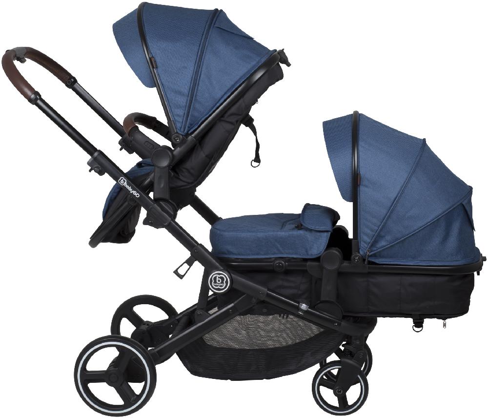 babymarkt Geschwisterwagen Twinner Blue Fabrikverkauf