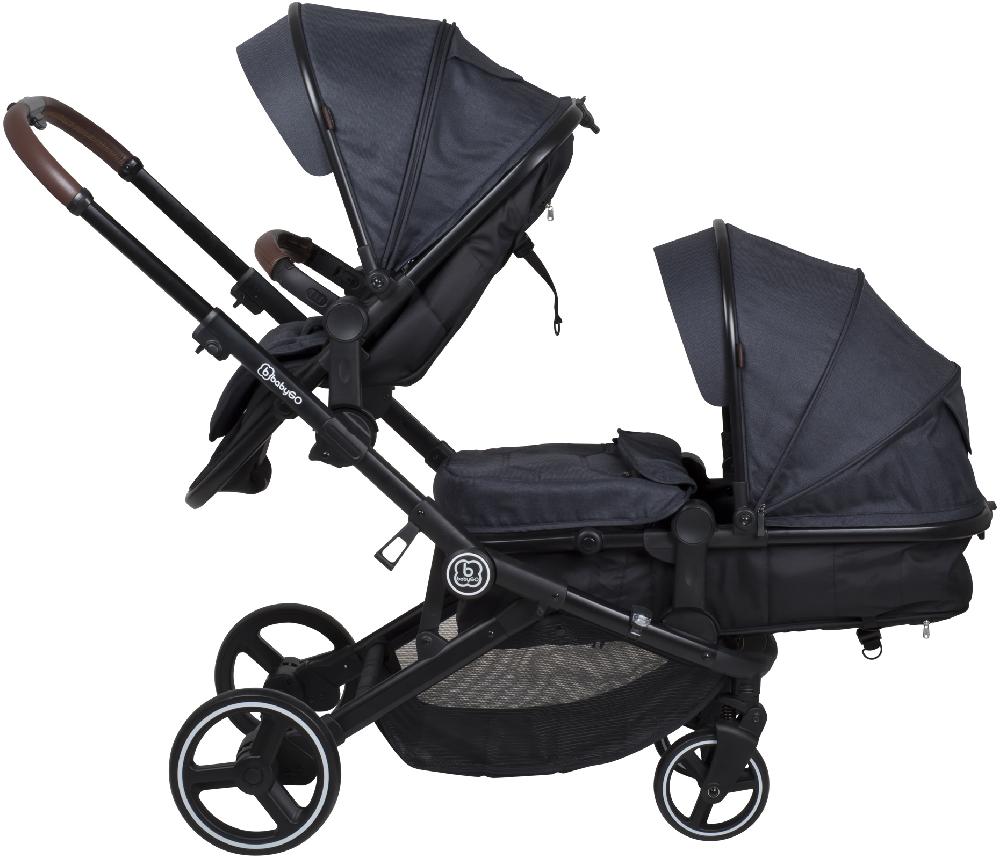 babymarkt Geschwisterwagen Twinner Grey Blitzverkäufe