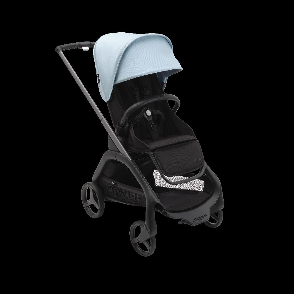 babymarkt Kinderwagen Dragonfly Complete Graphite/Midnight Black/Skyline Blue Essential Bundle Rabatt
