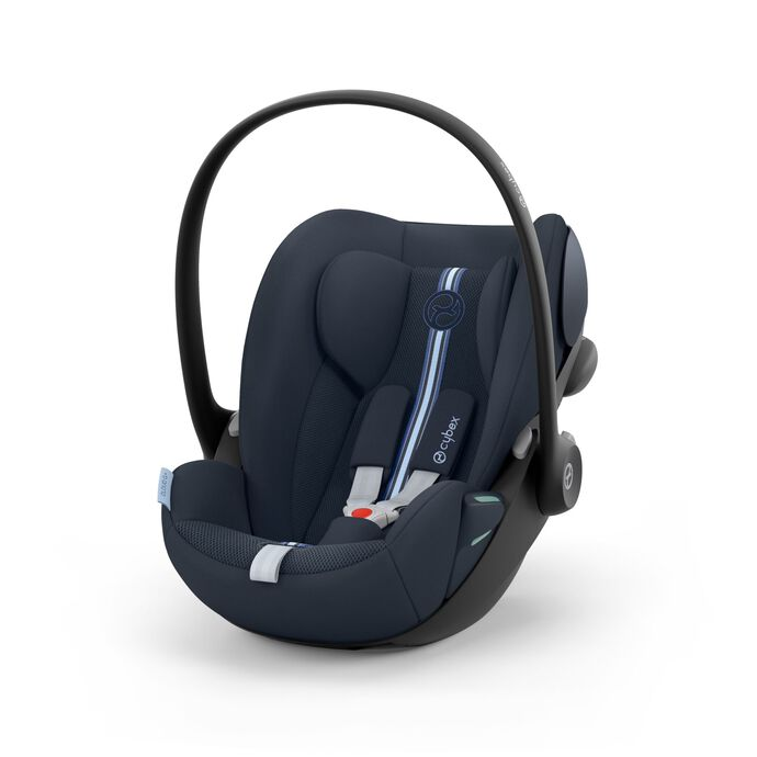 babymarkt Kinderwagen Gazelle S Silver Ocean Blue inklusive Babyschale Cloud G i-Size Plus Ocean Blue Basisstation Base G und Adapter Weihnachtsangebot