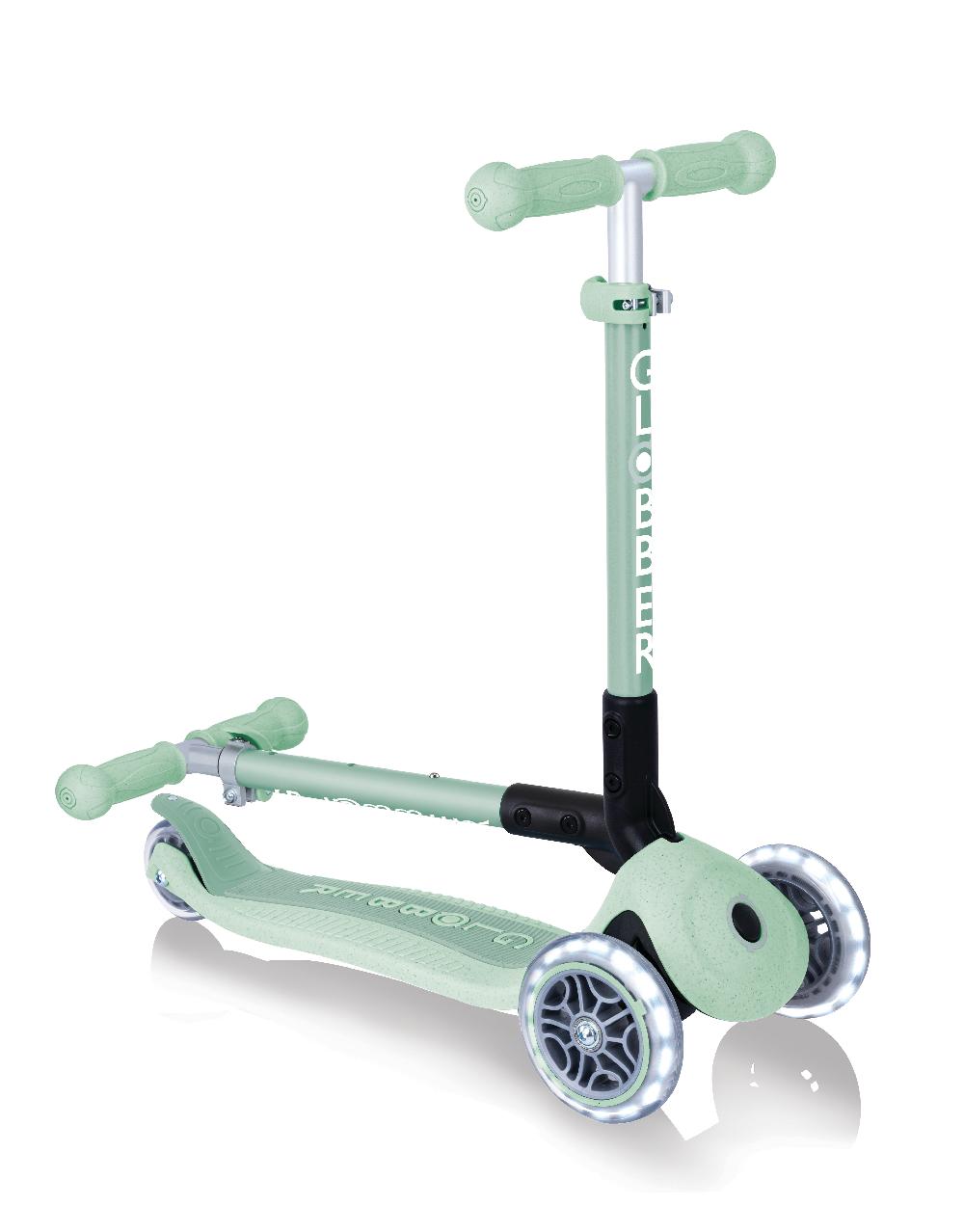 babymarkt Junior Faltbarer Scooter Lights Eco pistazie Blitzangebot