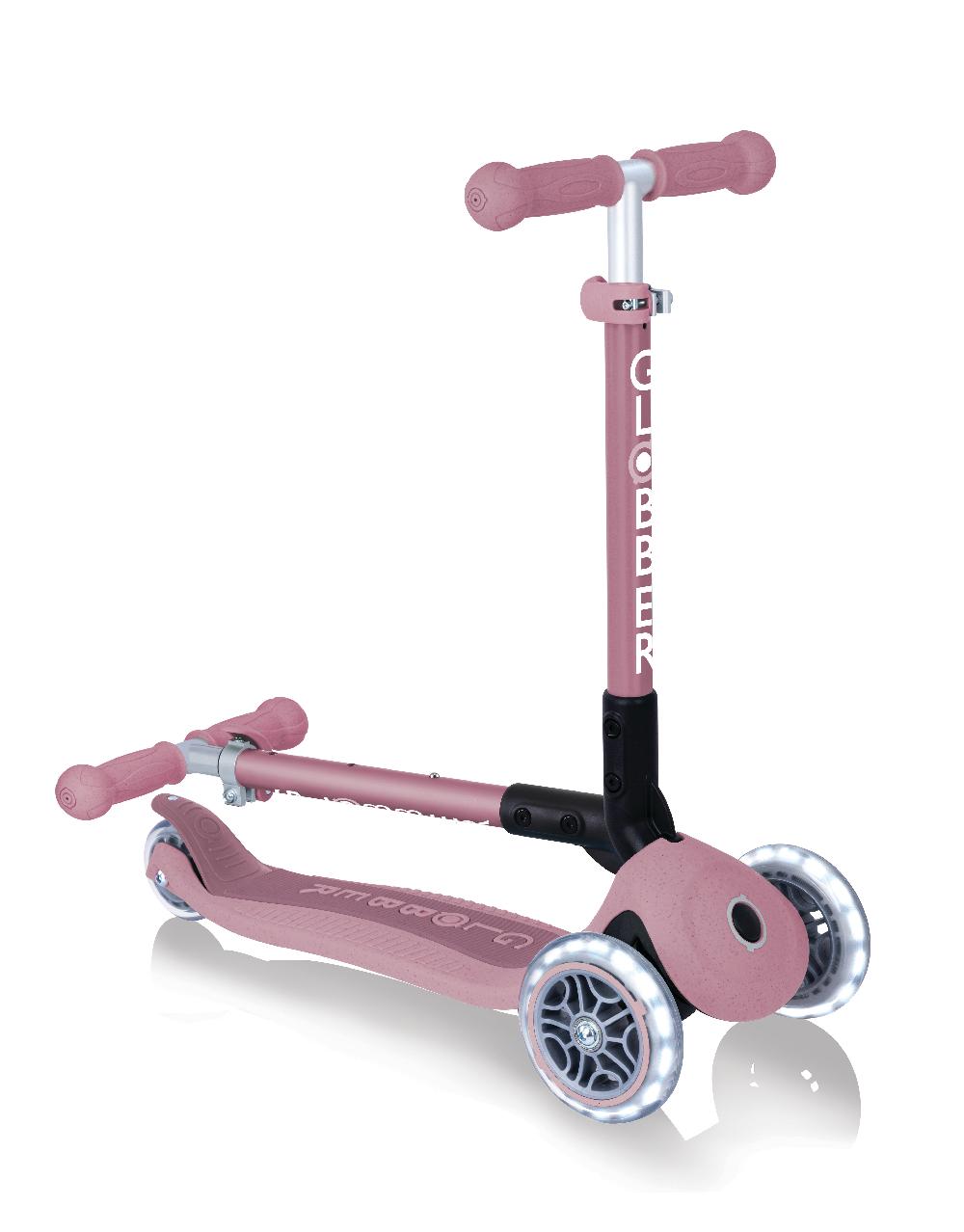 babymarkt Faltbarer Junior Scooter Lights Eco beere Große Rabatte