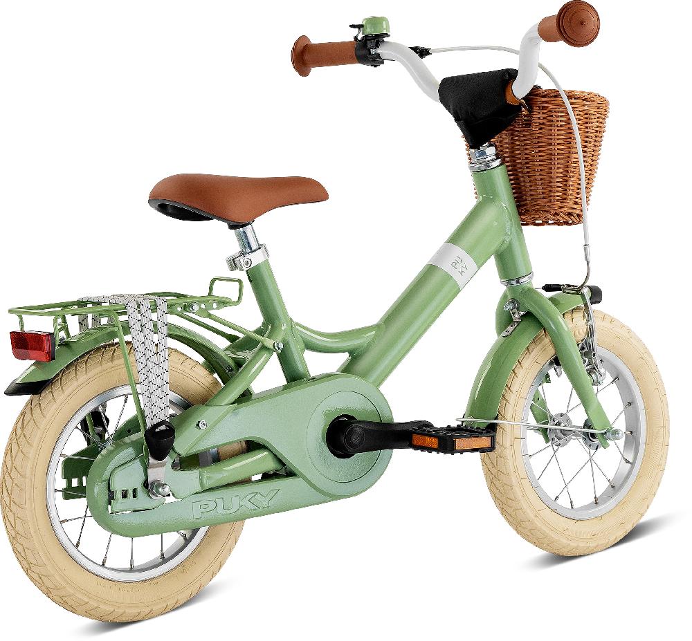 babymarkt Kinderfahrrad YOUKE CLASSIC 12 retro green Räumungsverkauf