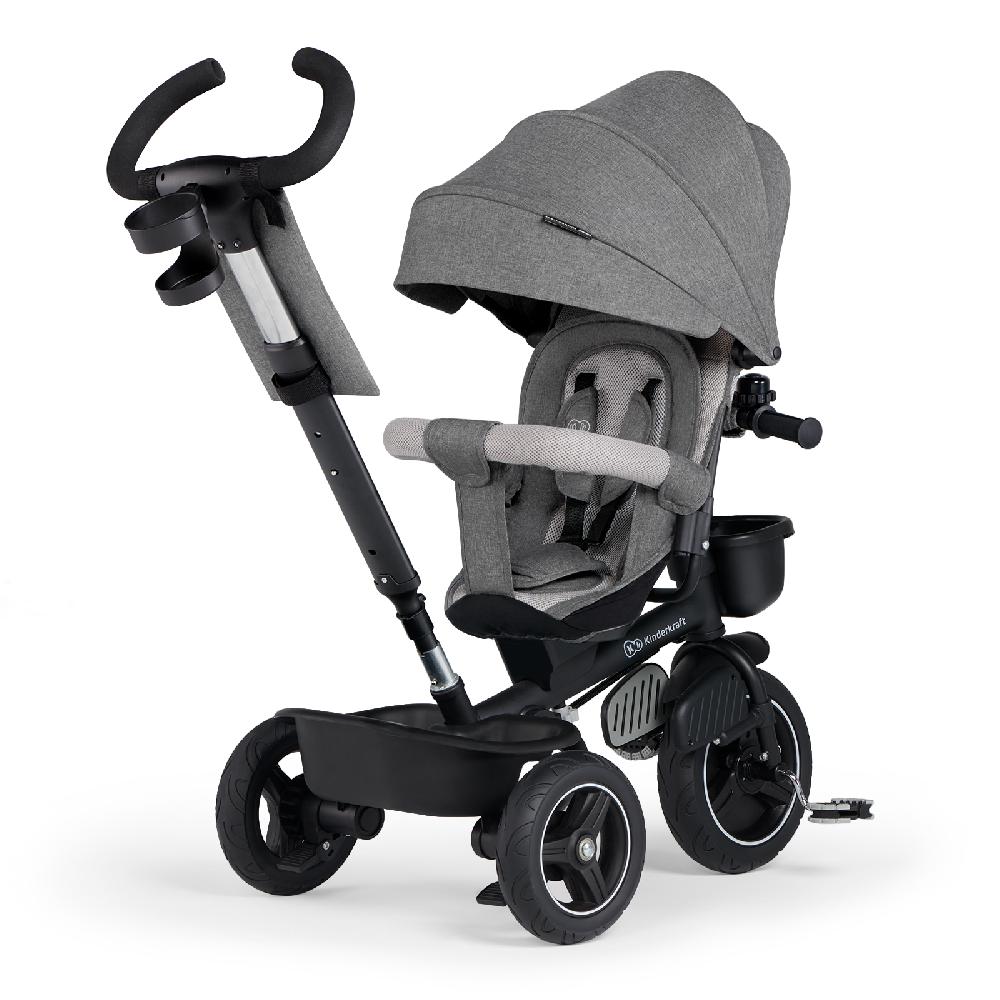 babymarkt 5 in 1 Dreirad SPINSTEP platinum grey Kauf eins, bekomm eins gratis