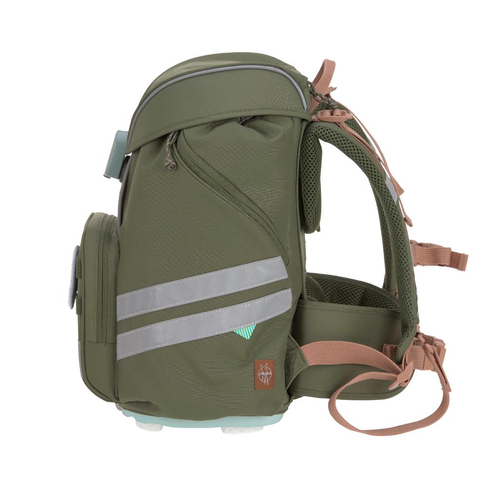babymarkt Schulranzen-Set 7-tlg. Flexy Unique olive Sonderangebote