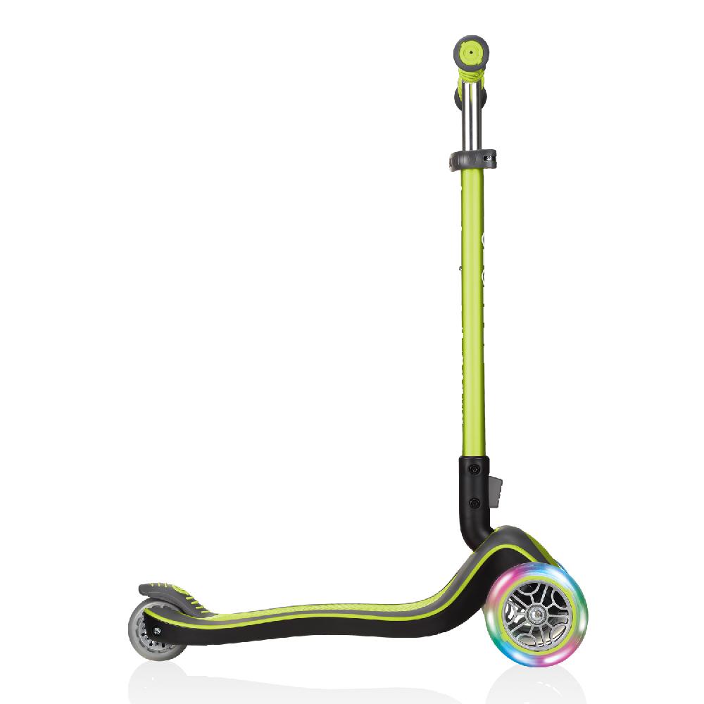 babymarkt Scooter ELITE DELUXE LIGHTS mit Leuchtrollen lime grün Begrenzte Freigabe