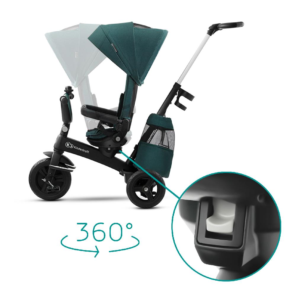 babymarkt Tricycle EASYTWIST midnight green Bis zu 50% Rabatt
