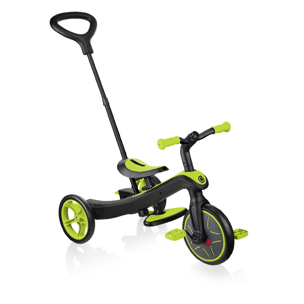 babymarkt Dreirad EXPLORER TRIKE 4in1 lime grün Sonderangebot der Fabrik