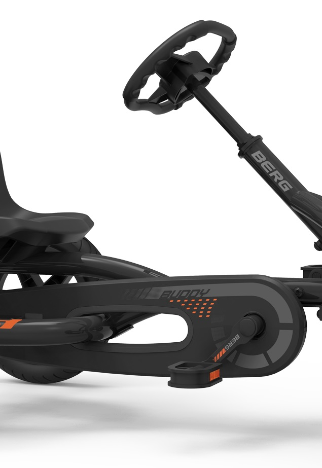 babymarkt Pedal Go-Kart Buddy Graphite Sondermodell - limitiert Super Rabatt