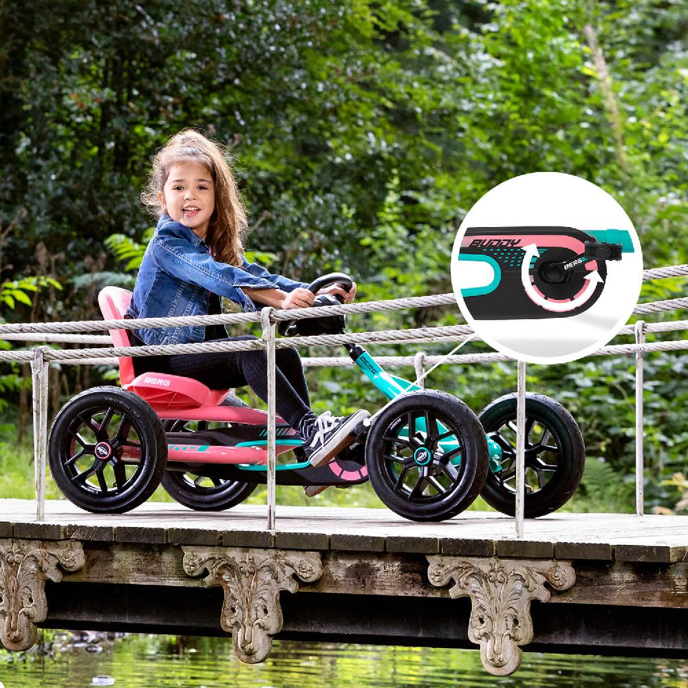 babymarkt Pedal Go-Kart Buddy Graphite Sondermodell - limitiert Super Rabatt