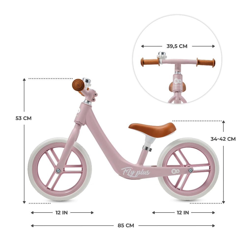 babymarkt balance bike FLY PLUS POWDER PINK Outlet