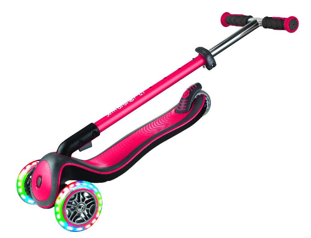 babymarkt Scooter ELITE DELUXE LIGHTS mit Leuchtrollen rot Angebote