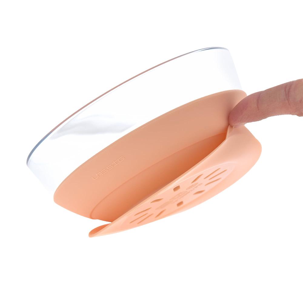 babymarkt Esslernset aus Glas und Silikon apricot Fabrik Onlineshop