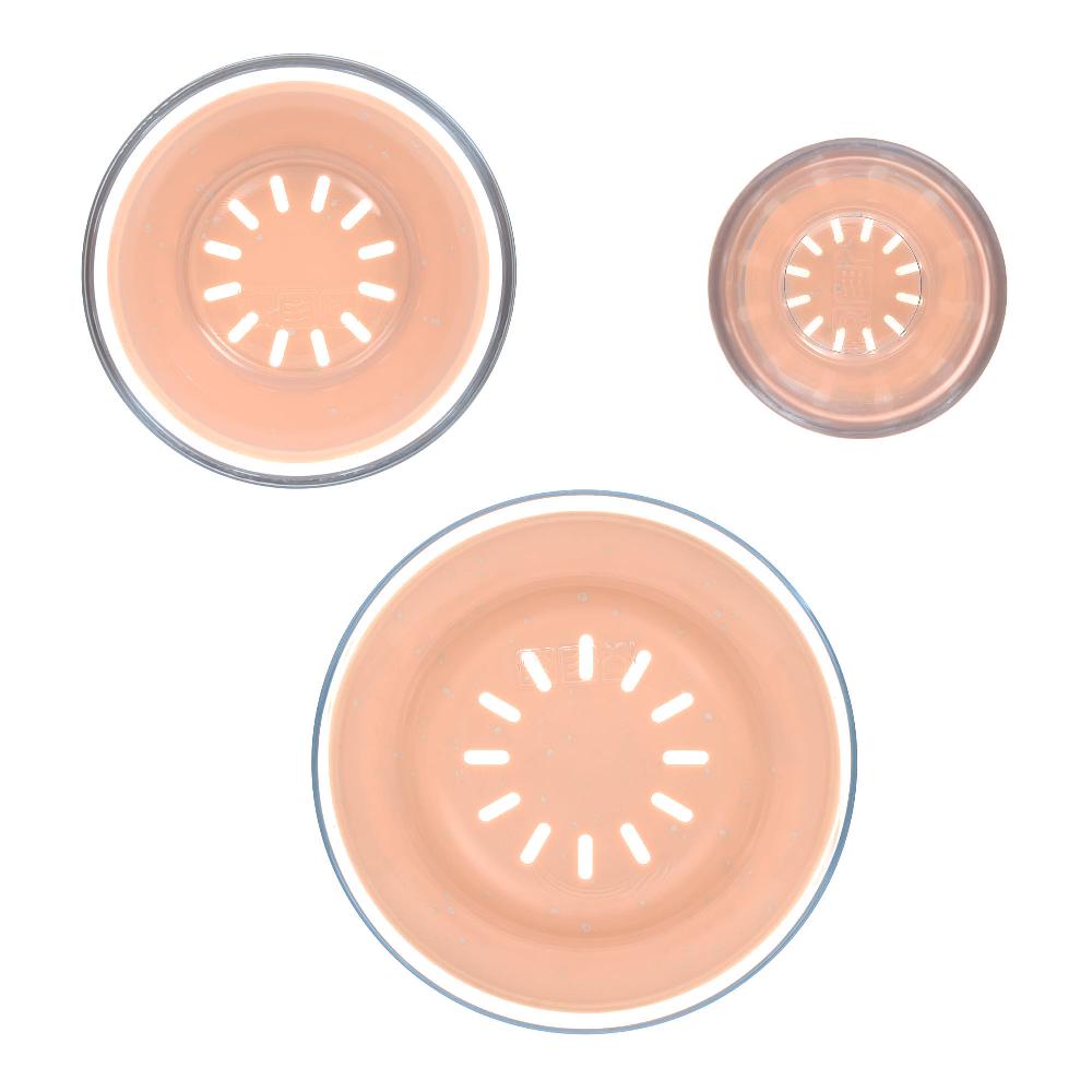 babymarkt Esslernset aus Glas und Silikon apricot Fabrik Onlineshop