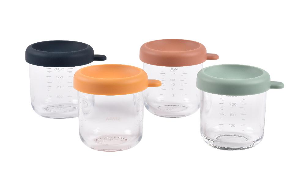 babymarkt Portionsbehälter 4er Set aus Glas sunrise Saisonschlussverkauf