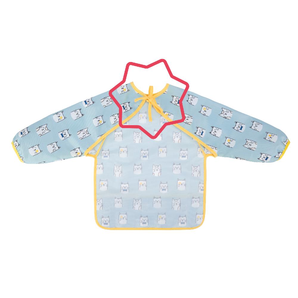 babymarkt Langarmlätzchen in blau Fabrikladen