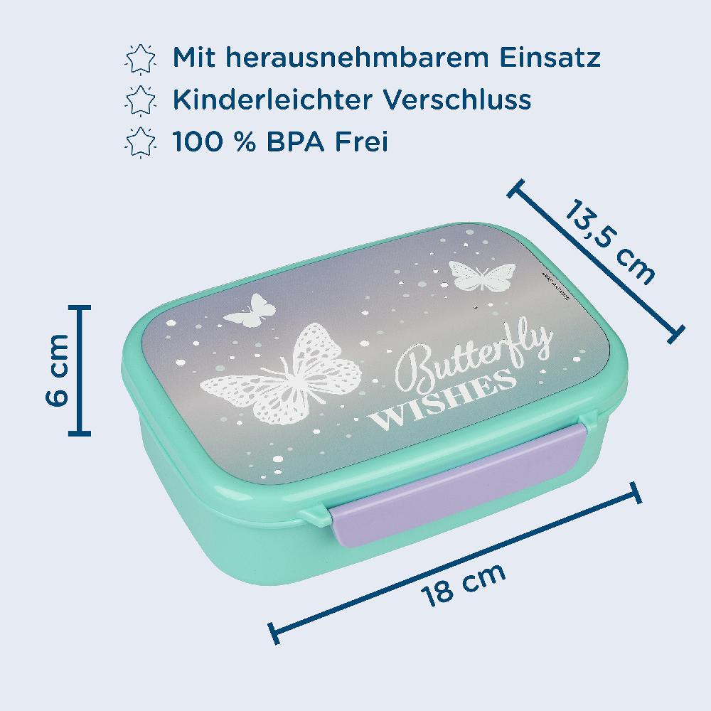 babymarkt Brotzeitdose Butterfly Wishes Online Shopping