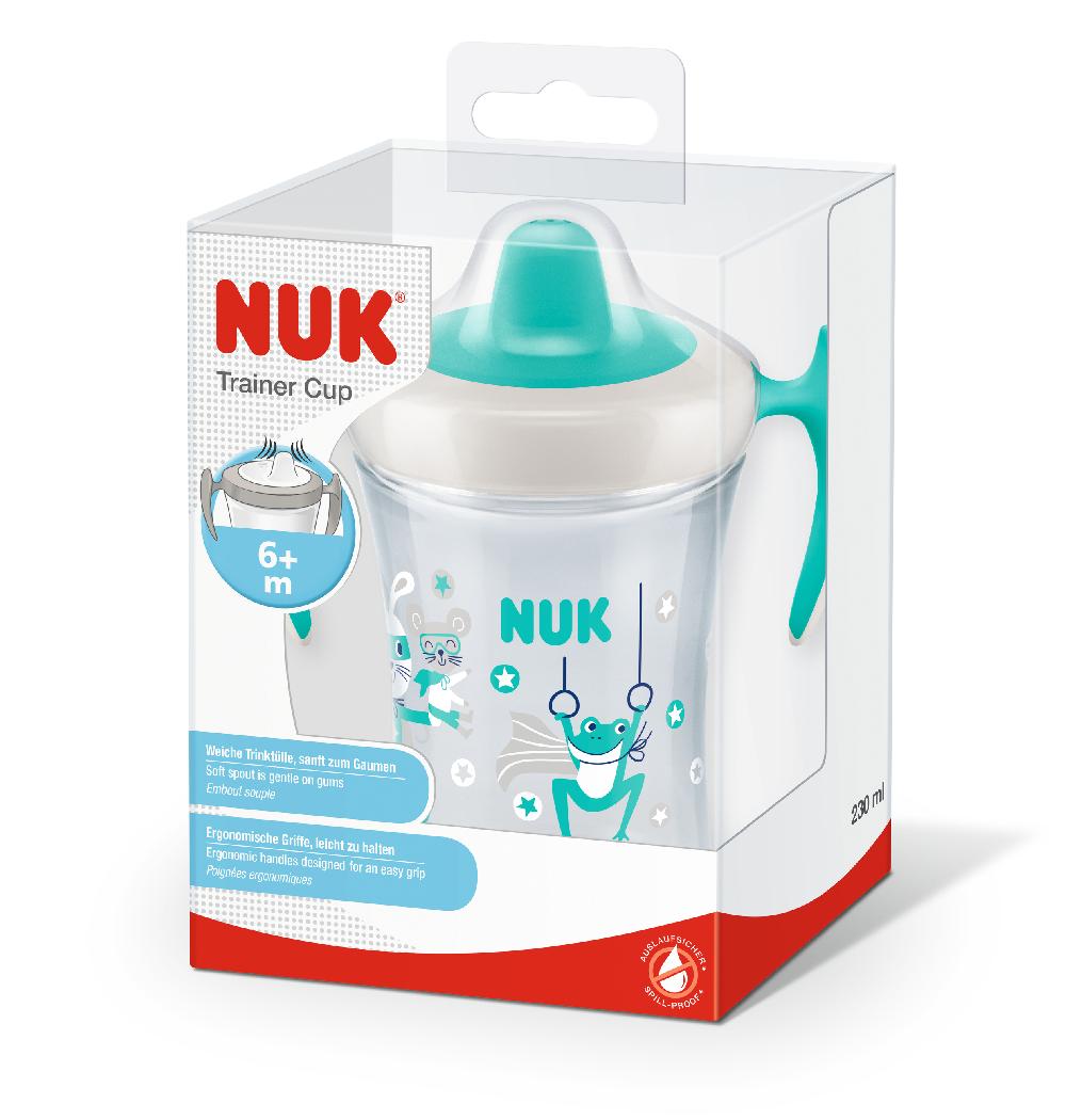 babymarkt Trainer Cup 230ml weiche Trinktülle auslaufsicher ab 6 Monaten petrol Vatertagsangebot