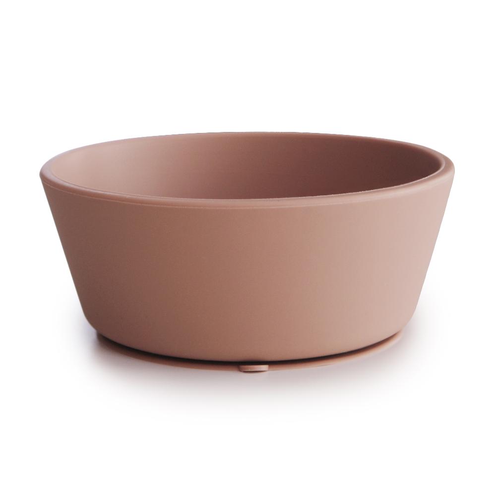 babymarkt Silikonschüssel mit Saugfuß Blush