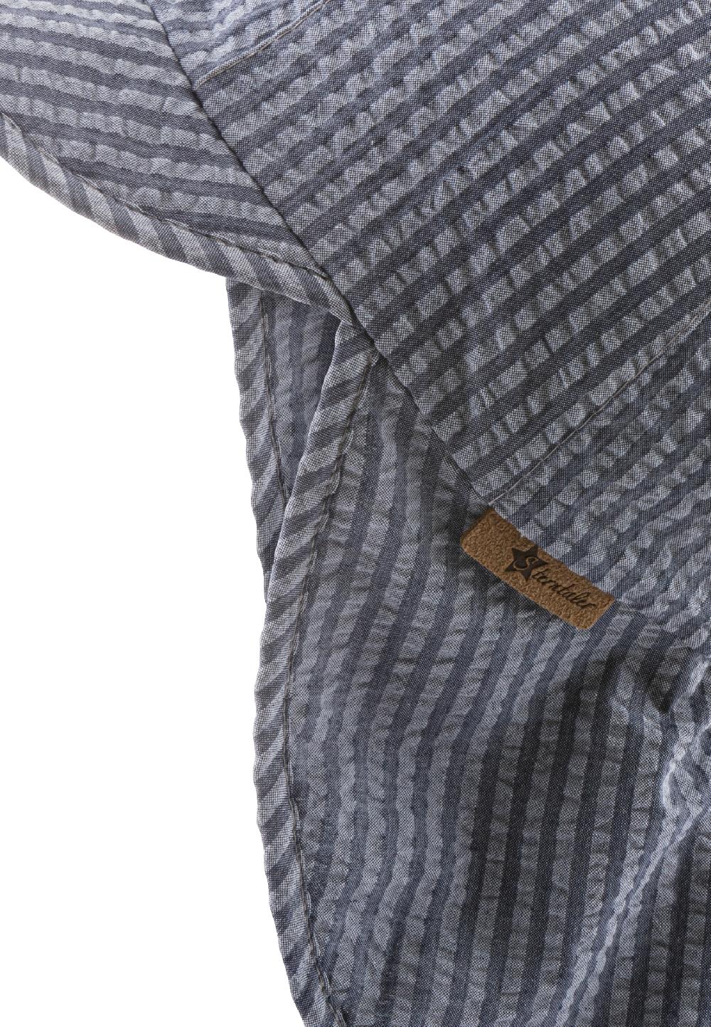 babymarkt Schirmmütze mit Nackenschutz Streifen blau Blitzangebot
