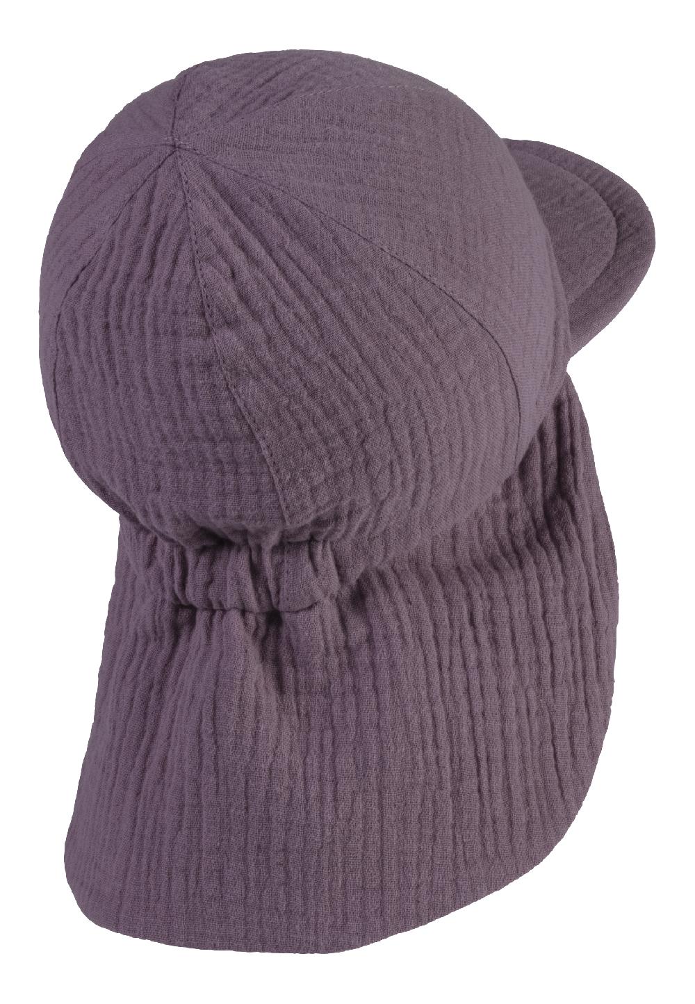 babymarkt Schirmmütze mit Nackenschutz Musselin pastellviolett Tägliche Deals